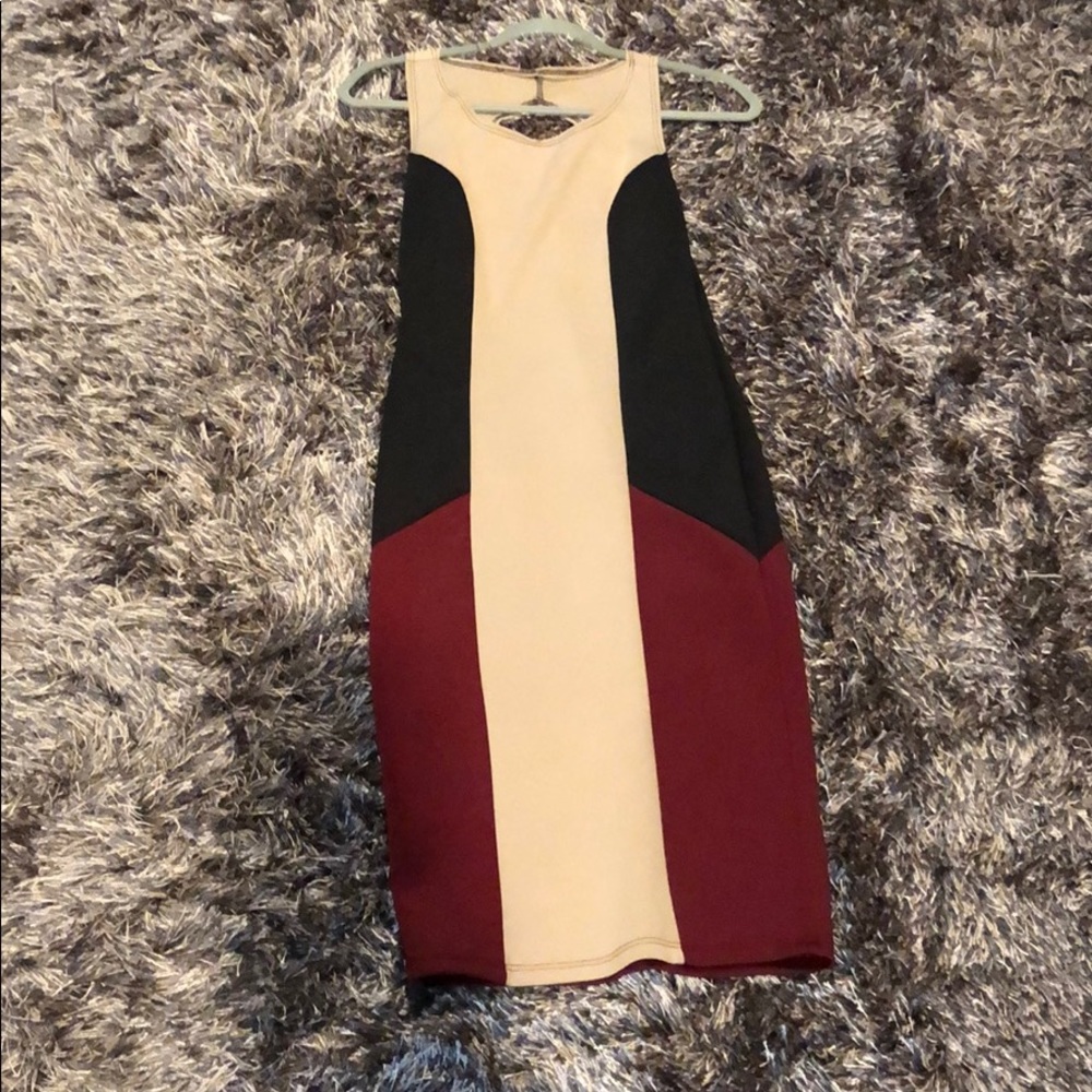Venus colorblock dress